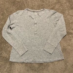 LL Bean long sleeve top